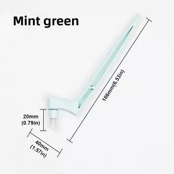 Вращающийся на 360° нож для резьбы Простой ручной нож для резки бумаги Инструмент для резки в офисе DIY универсальный нож 1PCS мятный зеленый