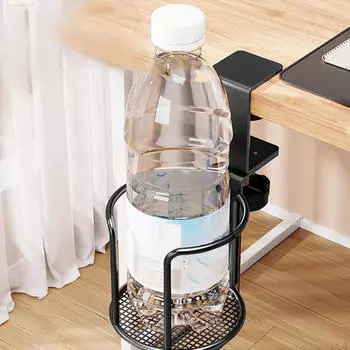 Вращающийся настольный подстаканник для воды, многофункциональный зажим, крепится на край стола, регулируемый для