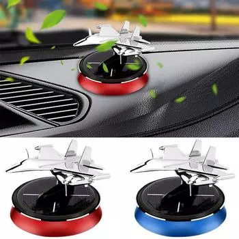 Вращающийся освежитель воздуха для автомобиля, вращающийся масляный диффузор для салона автомобиля, приборная панель вертолета, автоматическое вращение, украшение для кафе и отеля синий