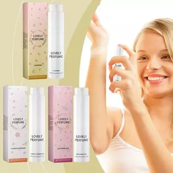 Вращающийся парфюмированный спрей, носите его с собой, источает очарование, естественную свежесть, элегантность, нежность, 10 мл One Size розовый