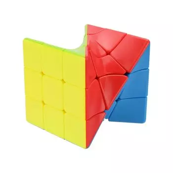 Вращающийся пазл Twist Cube 6 цветов 3D деформация изменение формы пластик ударопрочный зазор время гимнастика для пальцев портативный концентрация
