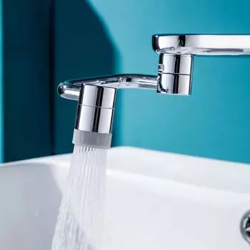 Вращающийся поворотный удлинитель для смесителя 1080 с фильтром-брызгом Два режима Простая установка Универсальный Подходит для большинства смесителей Australia