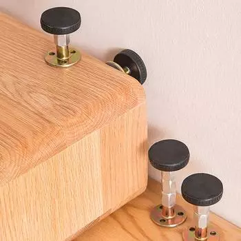 Вращающийся практичный защитный чехол для мебели с защитой от движения, стабилизатор буферной кровати S чёрный