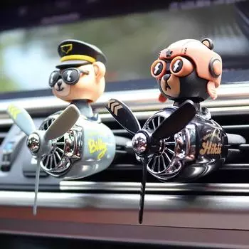 Вращающийся пропеллерный медведь освежитель воздуха для автомобиля