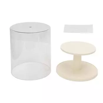 Вращающийся ящик для хранения фигурок, акриловый прозрачный дисплей, вращающийся штабелируемый дисплей, подставка для