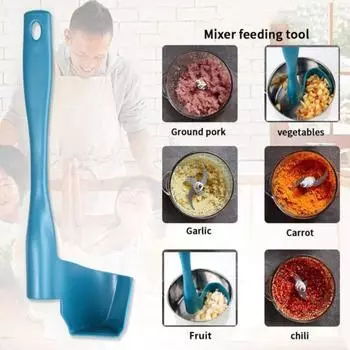 Вращающийся скребок для ведер для смешивания Кухонная лопатка для удаления калотти Порционирование Многофункциональные пищевые барабаны для смешивания Лопатка