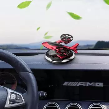 Вращающийся солнечный освежитель воздуха для автомобиля Вращающийся солнечный автомобильный ароматерапевтический освежитель воздуха для транспортных средств Декоративный ароматерапевтический диффузор для