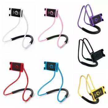 Вращающийся телефонный ленивый кронштейн, гибкий на 360 градусов держатель мобильного телефона на открытом воздухе