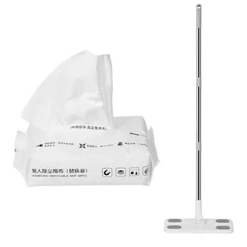 Вращение на 360 градусов, сухая и влажная плоская швабра с одноразовой шваброй, подметальная машина для чистки пола из ламината из твердых пород дерева B