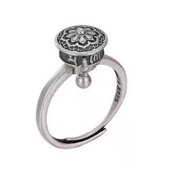 Вращение сиденья лотоса, антистрессовые кольца для облегчения тревоги, подарки для управления настроением H