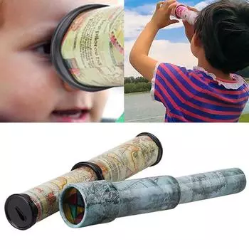 Вращение Захватывающий оптический опыт Ослепительный уникальный подарок для взрослых Инновационные умопомрачительные узоры Калейдоскоп Большой CHINA