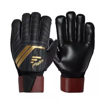 Вратарские перчатки для молодых студентов, перчатки для защиты пальцев, вратарские перчатки для юношеских мальчиков, футбольные тренировки 9