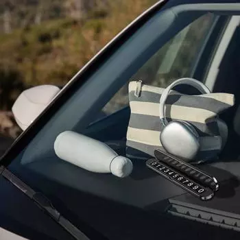 Временная карта парковки автомобиля Номерной знак Временная автомобильная парковочная карта Номерной знак для веселой парковки автомобилей