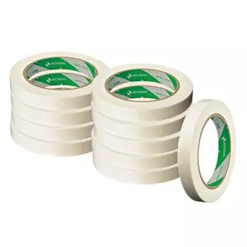 Временная малярная лента Nichiban 10 рулонов белая №207 2075-155010P белый