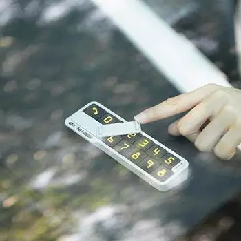 Временная парковка автомобиля Уведомление о номере телефона Карточка с номером телефона Автомобильные парковочные гаджеты для временной парковки