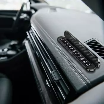 Временная парковочная карточка автомобиля Временная парковочная карточка автомобиля Номерная карточка Номера телефонов парковки автомобиля Табличка для автомобиля