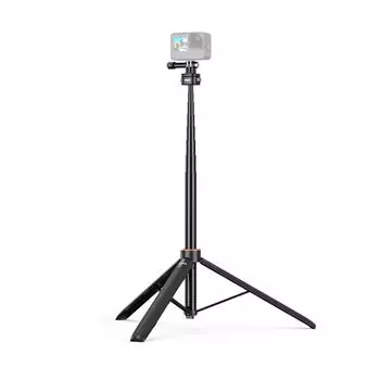 VRIG Штатив-штатив для селфи-палки AC-04s 160 см/63 дюйма с магнитным быстросъемным креплением чёрный