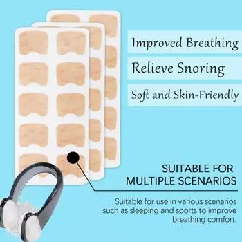 Всасывание Дыхание Назальные полоски Противохраповые Сонные Назальные полоски Помощь при храпе 15 Pairs & 1Pcs black clip