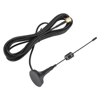 Всасывающая антенна 433 МГц RP SMA Plug Male Straight с магнитным основанием для радиолюбителей