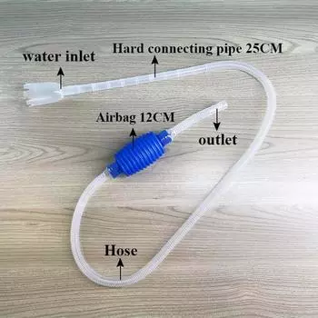Всасывающая труба для аквариума Пескоочиститель Водяной теплообменник Всасывающая труба для сифона Всасывающая труба для фекалий Всасывающая труба для рыбы