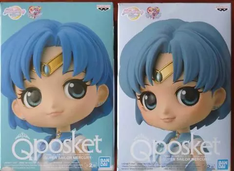 Все 2 типа Версия из фильма Sailor Moon Eternal Q posket SUPER SAILOR MERCURY Sailor Mercury [Обычный/Пастельный]