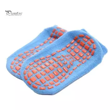 Все для BB, детские противоскользящие дышащие эластичные спортивные носки до щиколотки для мальчиков и девочек 1-5Y кофейный