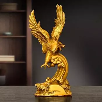 Все медные украшения Eagle, грандиозный план выставки, офисное оформление, тумба под телевизор в гостиной, декор винного шкафа