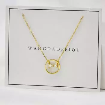 Все тело изысканное и элегантное, Цепочка с бантом и ключицей, Корейская версия проста и универсальна, Ниша