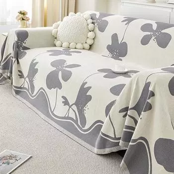 Все включено Чехол для дивана из шенилла, легкое роскошное нескользящее полотенце для дивана с защитой от царапин от кошек, универсальный чехол для дивана 180x130cm