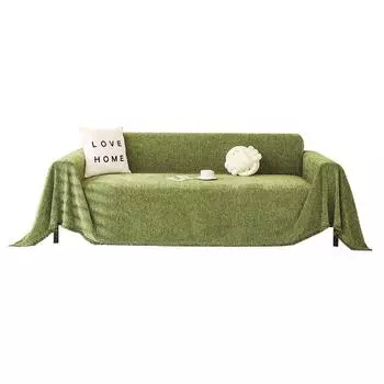 Все включено, высококачественное диванное полотенце, нескользящий чехол, подушка для дивана, синель, всесезонное универсальное полное покрытие, универсальное одеяло 180*130cm