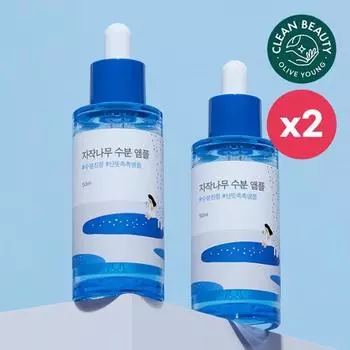 [Всего 100 мл/внутренняя влажность] Round Lab Birch Moisture Ampoule 50 мл Double Special, корейская косметика