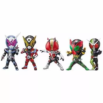 Всемирная коллекционная фигурка Kamen Rider Series Zi-O и Kamen Rider Gates. Все 5 типов набора. Сборка Gates Den-O ООО W.