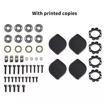 Всенаправленная самовыравнивающаяся антивибрационная ножка с сильным поглощением ударов для 3D-принтера