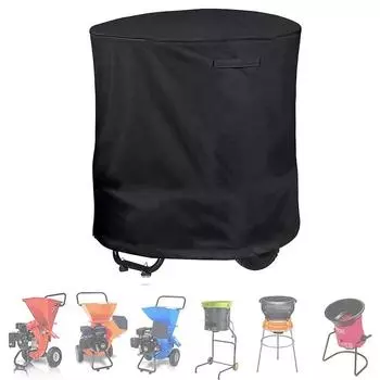 Всепогодный чехол для измельчителя Прочный чехол для мульчера Защита от птичьего помета Удобная ручка Эластичный шнур для подгибки золотой