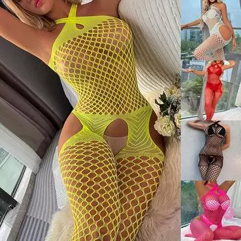 Всесезонная эротическая пижама сексуальное женское белье боди