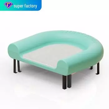 Всесезонная кошачья кровать: Устойчивый к царапинам и износу, без перхоти, без шерсти, моющийся диван для домашних животных Standard жёлтый