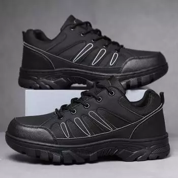 Всесезонная мужская обувь: Походные, дышащие, беговые, защитные и повседневные модели больших размеров