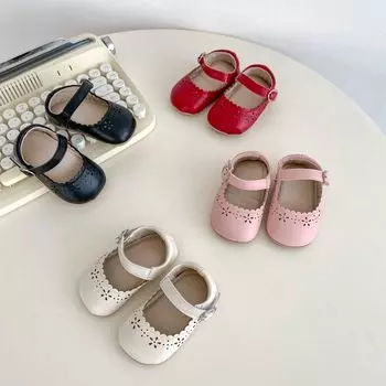 Всесезонная универсальная однотонная детская обувь, дышащая, нескользящая, прочная, симпатичная, с мягкой подошвой, симпатичная детская обувь bafanou X1019 S(11cm) красный