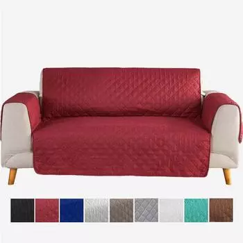 Всесезонная универсальная тканевая подушка для дивана для домашних животных, однотонный чехол для дивана, чехол для сиденья