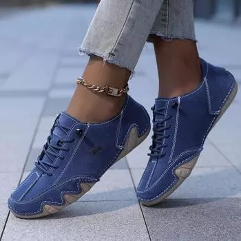 Всесезонные пенни-лоферы в винтажном стиле, однотонные, легкие, с резиновой подошвой, нескользящие, повседневные кроссовки для йоги и кросс-тренинга, минималистичный носок, низкий верх 35