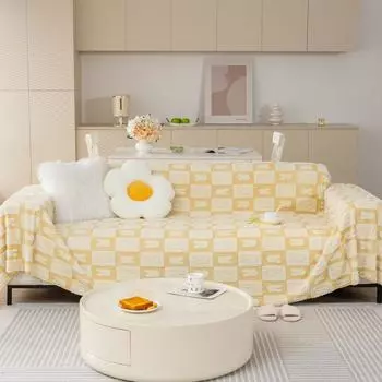 Всесезонный чехол для дивана, полотенце, плюшевое мягкое полотенце для дивана, всесезонный чехол, современное простое теплое полотенце для дивана 180*130cm