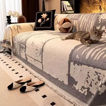 Всесезонный флисовый чехол для дивана для кемпинга и пикника Bohemia Funda Sofa Шерстяные чехлы для диванов Коврики Пледы 180x130