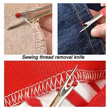 Вспарыватель для швейных ниток, 7-компонентный инструмент для удаления швейных ниток. Инструмент для шитья и обрезки, предназначенный для удаления ниток.