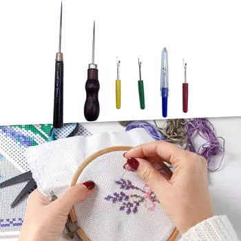 Вспарыватели швов, шило, шило, практичная строчка для обрезки кожи, швейные инструменты своими руками