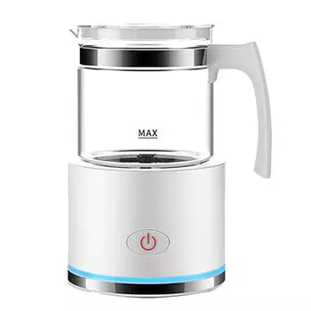 Вспениватель молока, электрический подогреватель с функцией подогрева или охлаждения для капучино, латте, макиато, горячий шоколад, европейская вилка, белый цвет CHINA