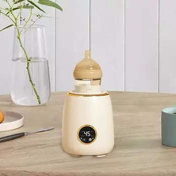 Вспениватель с настраиваемыми параметрами скорости для дома и путешествий Cream Yellow