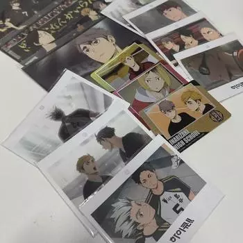 Всплывающая фотокарточка Haikyu и бонусный пакет