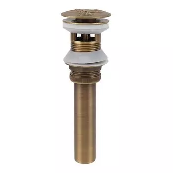 Всплывающая раковина слив медная раковина сливная заглушка сосуд винтажные антикоррозийные детали раковины для ванной комнаты