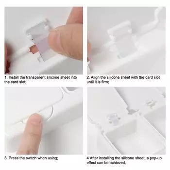 Всплывающий стиль Пустые инструменты для ногтей Ювелирные изделия Ватные диски Коробка для хранения Одинарная сетка Двойная сетка Органайзер Чехол Держатель Маникюрные принадлежности A2