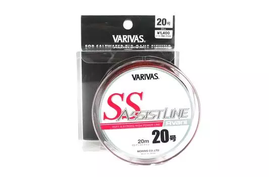 Вспомогательная линия Varivas SS 20 м # 20 100 фунтов (3451)